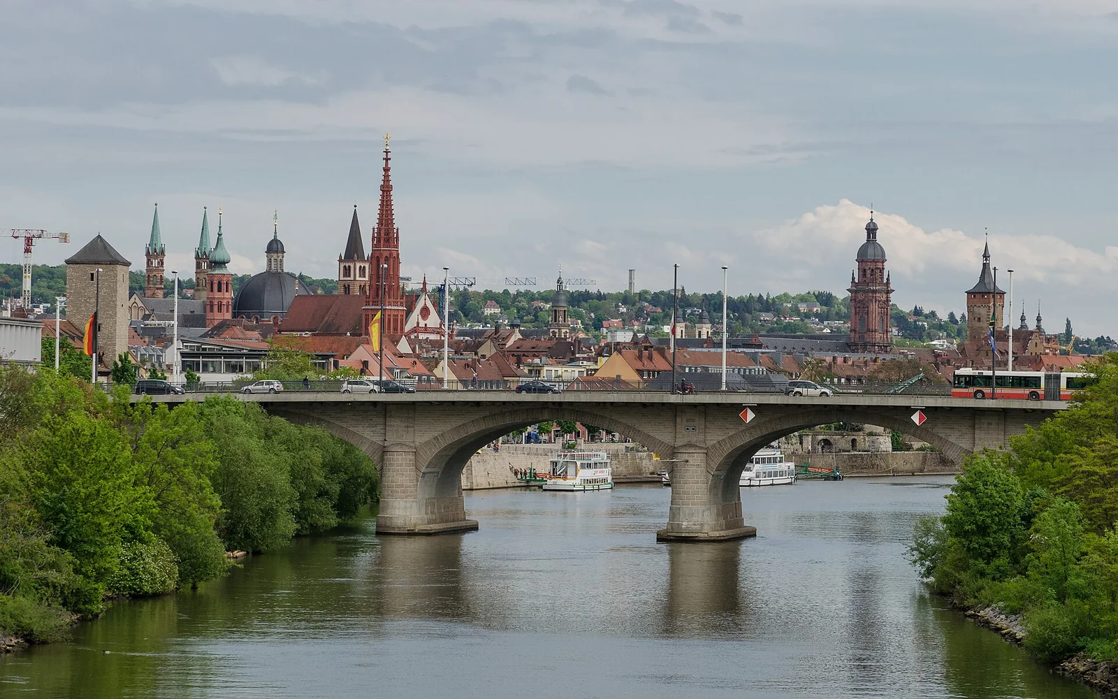 Вюрцбург: архітектура та міський краєвид